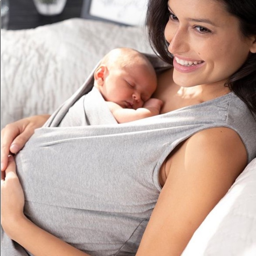 Seraphine maternity Grey Skin to Skin Top